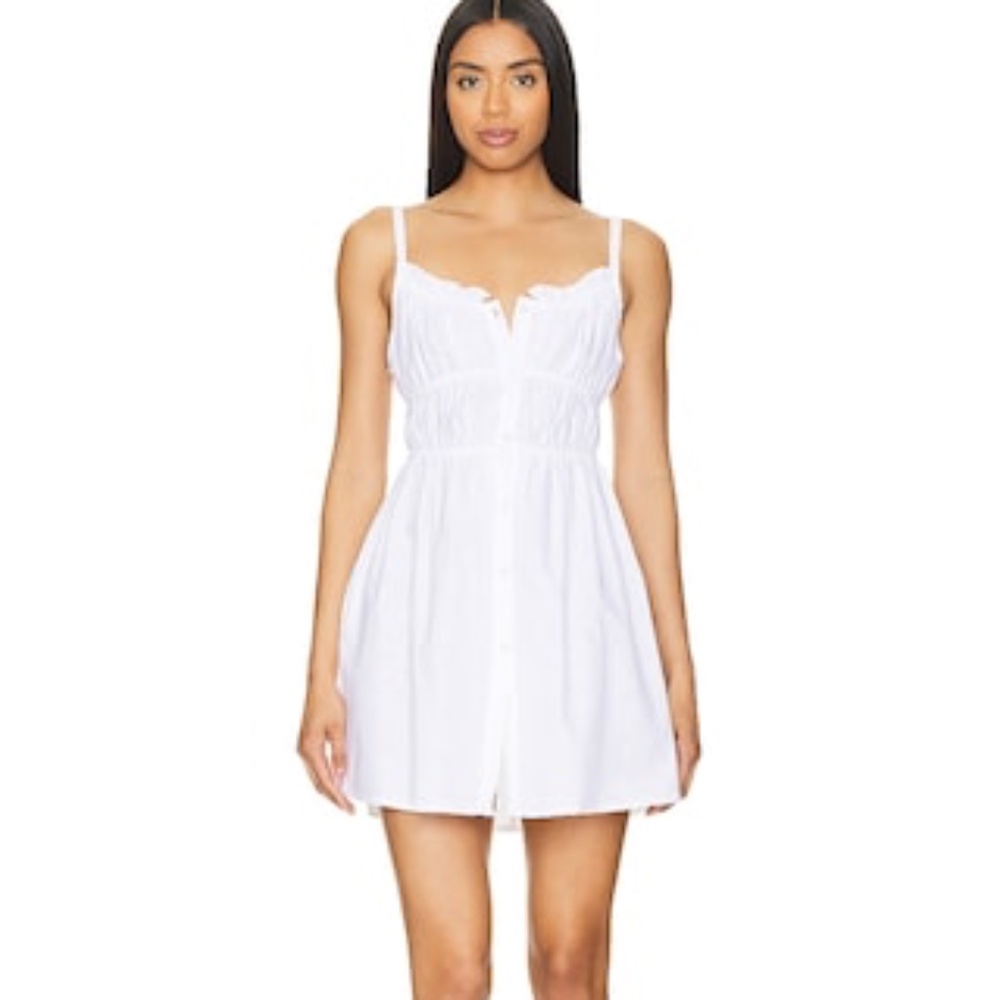 Sndys Isabella Mini Dress in White